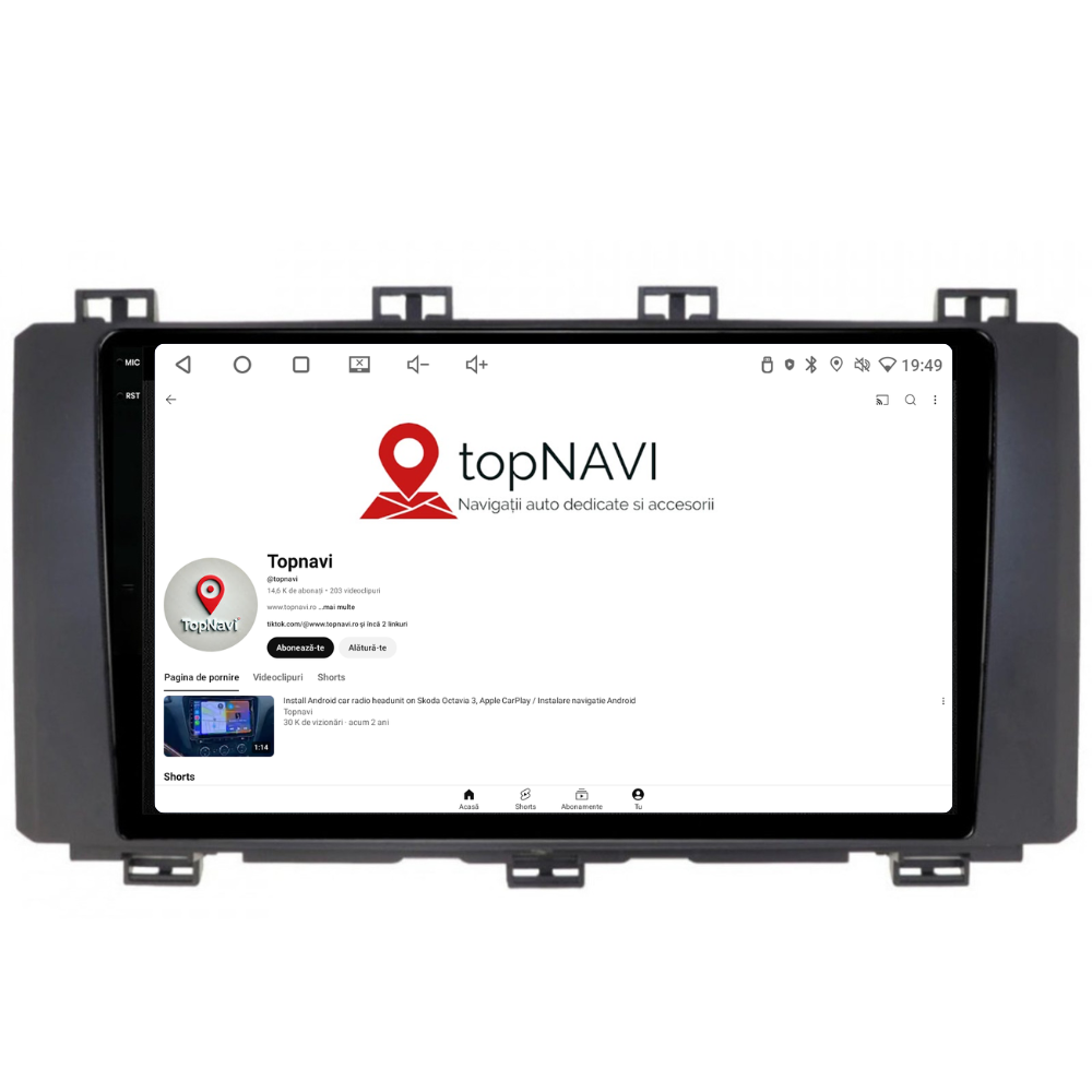Navigatie Seat Ateca (2016-2021), Ecran 9 inch, Carplay / Android auto, Youtube, Waze