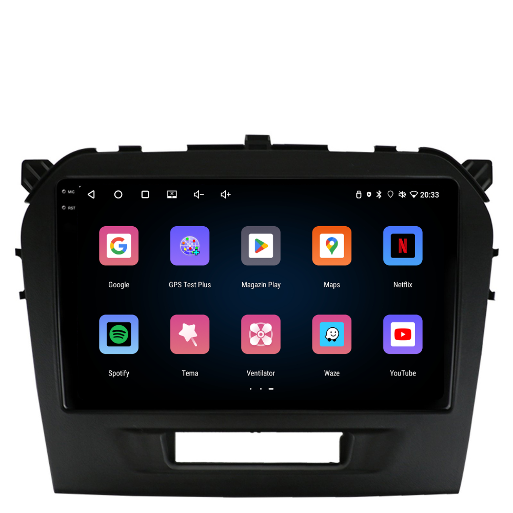 Navigatie Suzuki Vitara / Grand Vitara (2015-2018), Android, Ecran 9", Carplay / Android auto