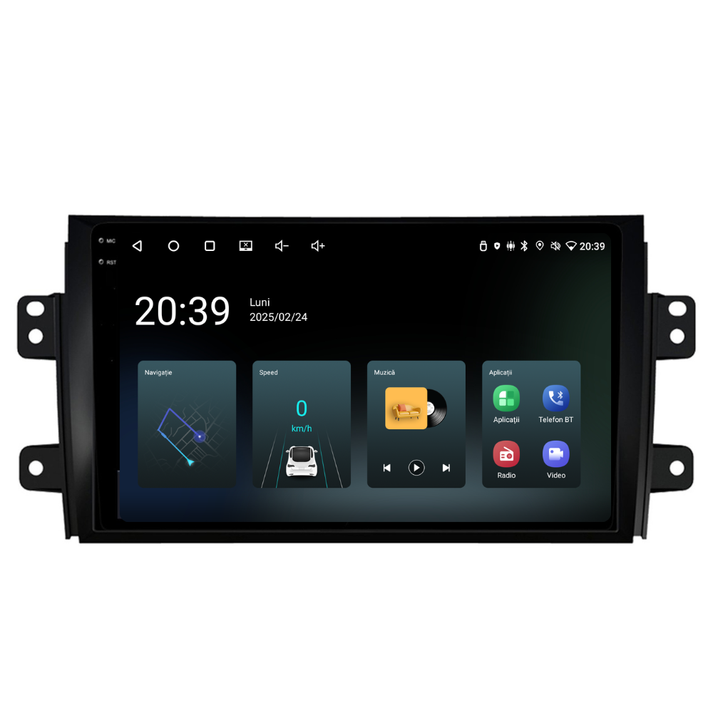 Navigatie Suzuki Sx4 (2006-2014), Android, Ecran 9", Carplay / Android auto
