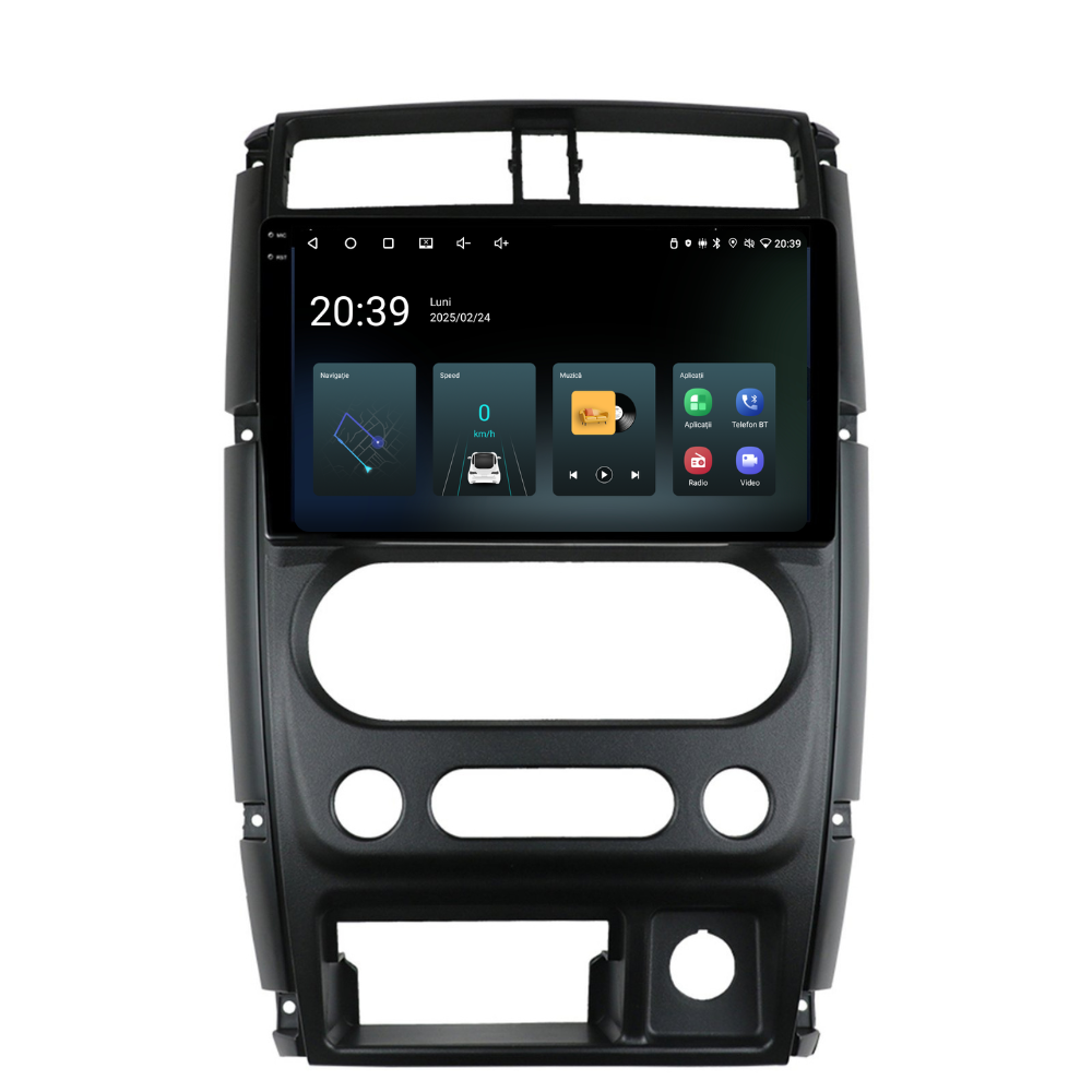 Navigatie Suzuki Jimny 3 (2005-2019), Android, Ecran 9", Carplay / Android auto
