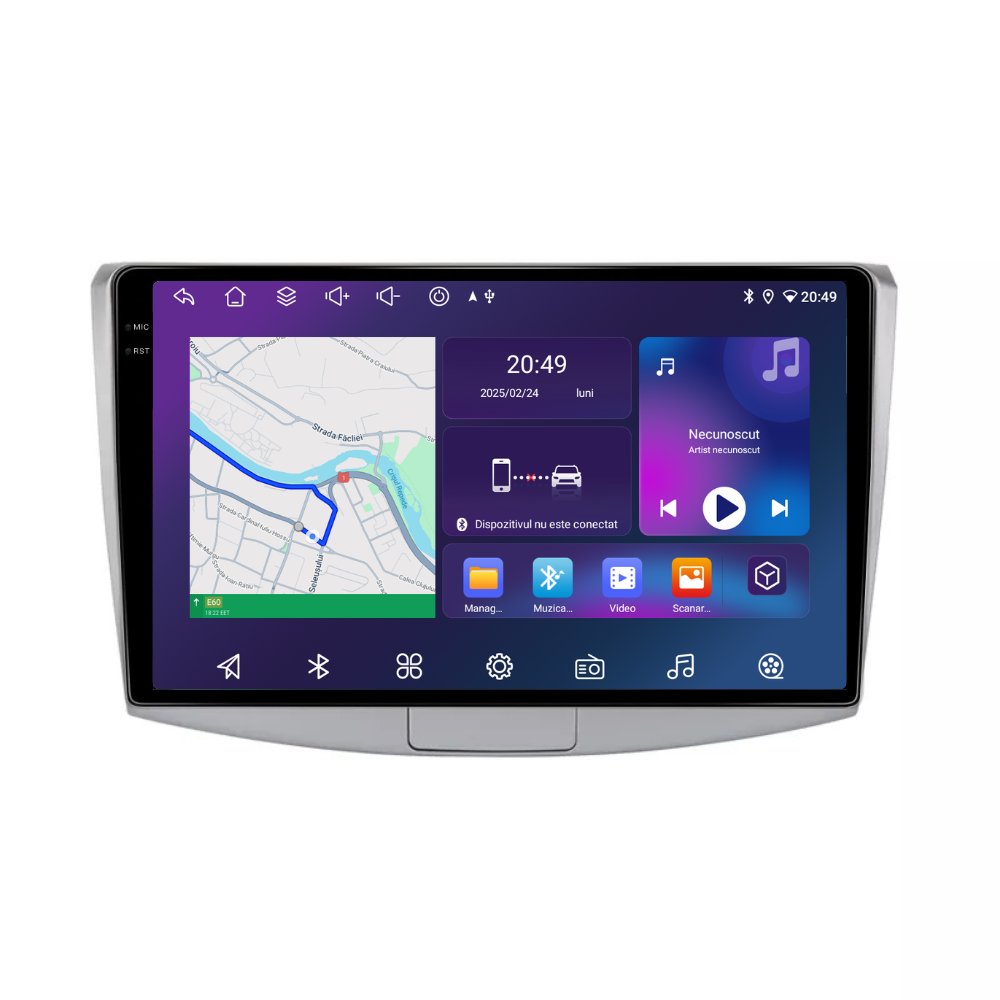 Navigatie volkswagen Passat B6 / B7 / CC (2004-2014), Android, Ecran 10", Carplay / Android auto