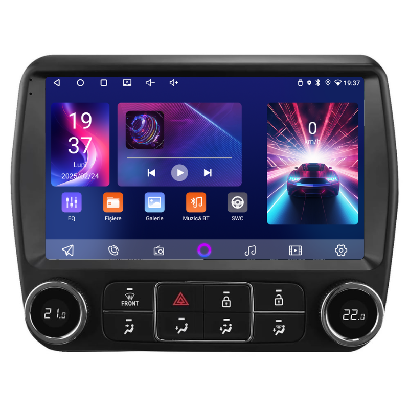 Navigatie Chevrolet Camaro (2010-2015), Ecran 9 inch, Carplay / Android auto, Youtube, Waze