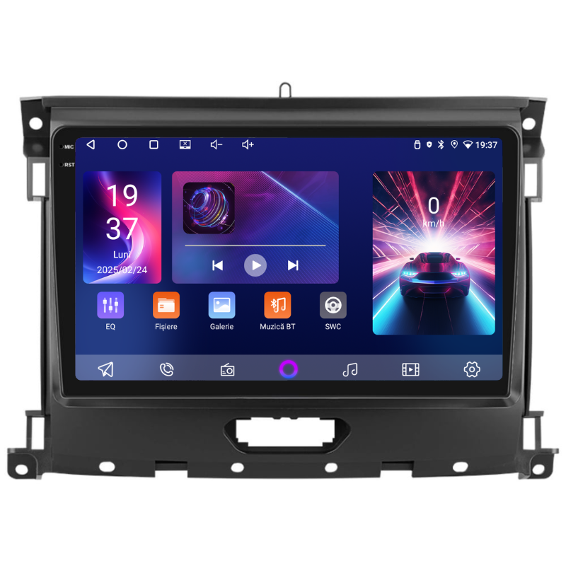 Navigatie Ford Ranger (2015-2022), Ecran 9 inch, Carplay / Android auto, Youtube, Waze
