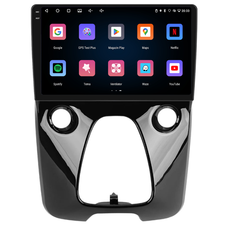 Navigatie Citroen C1 (2014-2022), Ecran 10 inch, Carplay / Android auto, Youtube, Waze