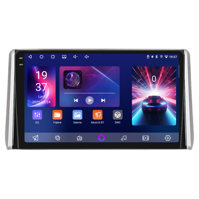 Navigatie Toyota RAV4 (2018+), Ecran 10 inch, Carplay / Android auto, Youtube, Waze