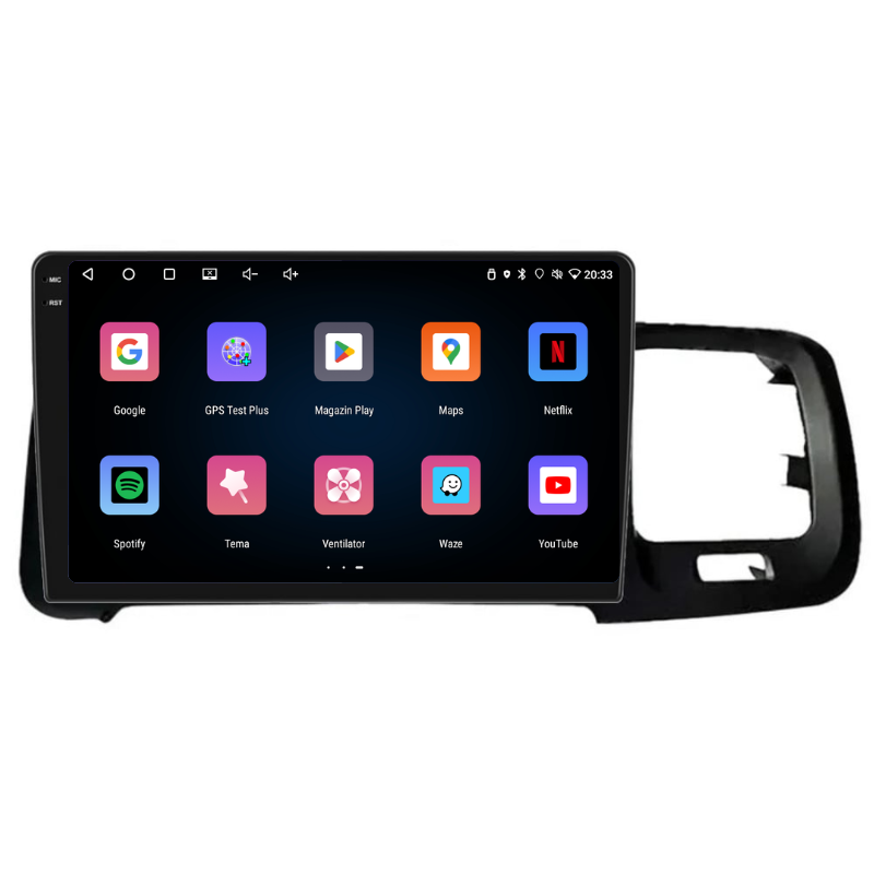 Navigatie Volvo S60 V60 (2014-2018), Ecran 9 inch, Carplay / Android auto, Youtube, Waze