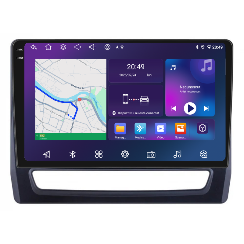 Navigatie Mitsubishi Asx (2019-2022), Ecran 10 inch, Carplay / Android auto, Youtube, Waze