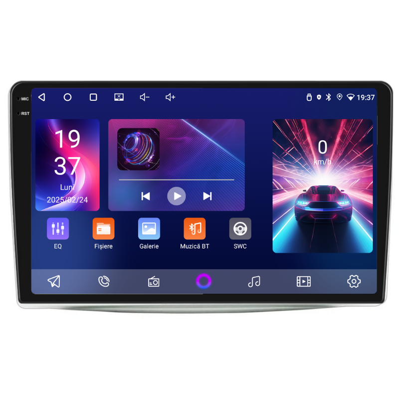 Navigatie Alfa Romeo Mito (2008-2018), Ecran 9 inch, Carplay / Android auto, Youtube, Waze