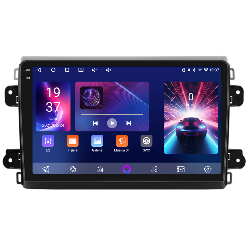 Navigatie Fiat Ducato (2022+), Ecran 9 inch, Carplay / Android auto, Youtube, Waze