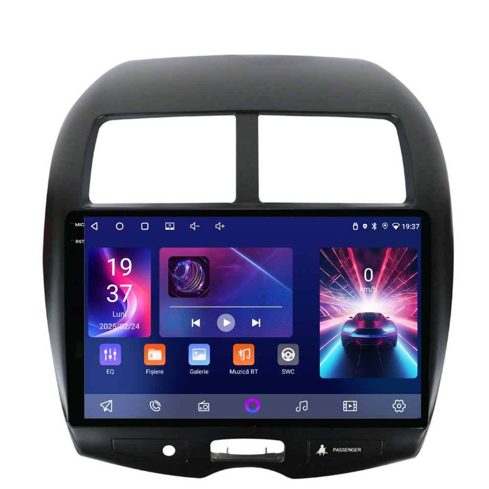 Navigație Mitsubishi ASX (2010-2015), Android, Ecran 10", Carplay / Android Auto