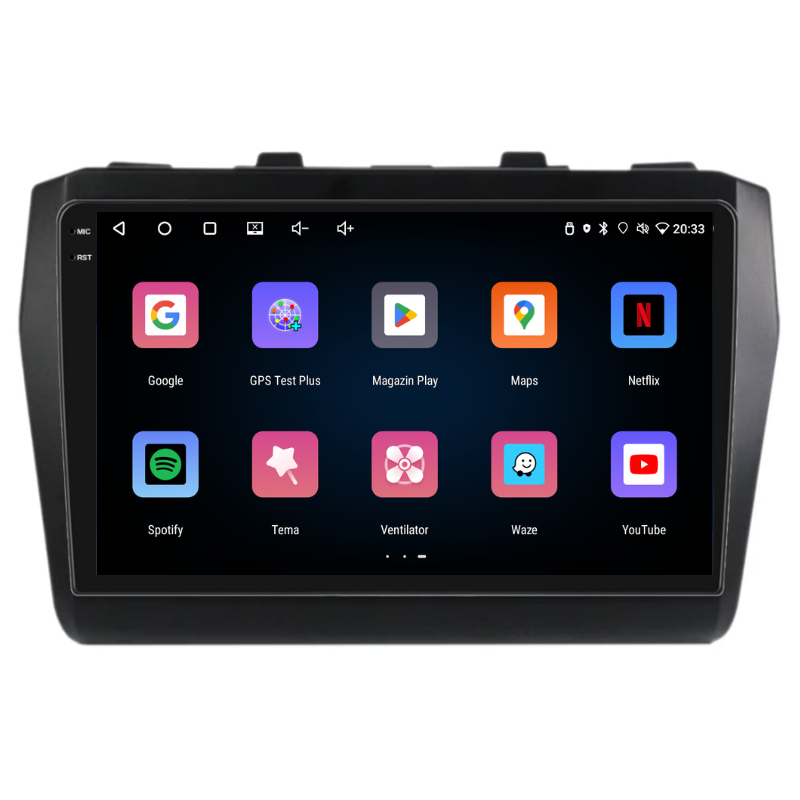 Navigatie Suzuki Swift (2017+), Ecran 9 inch, Carplay / Android auto, Youtube, Waze