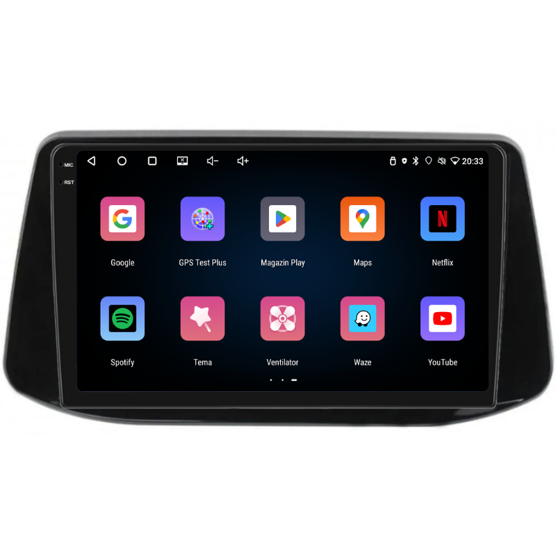 Navigatie Hyundai i30 (2017+), Ecran 9 inch, Carplay / Android auto, Youtube, Waze