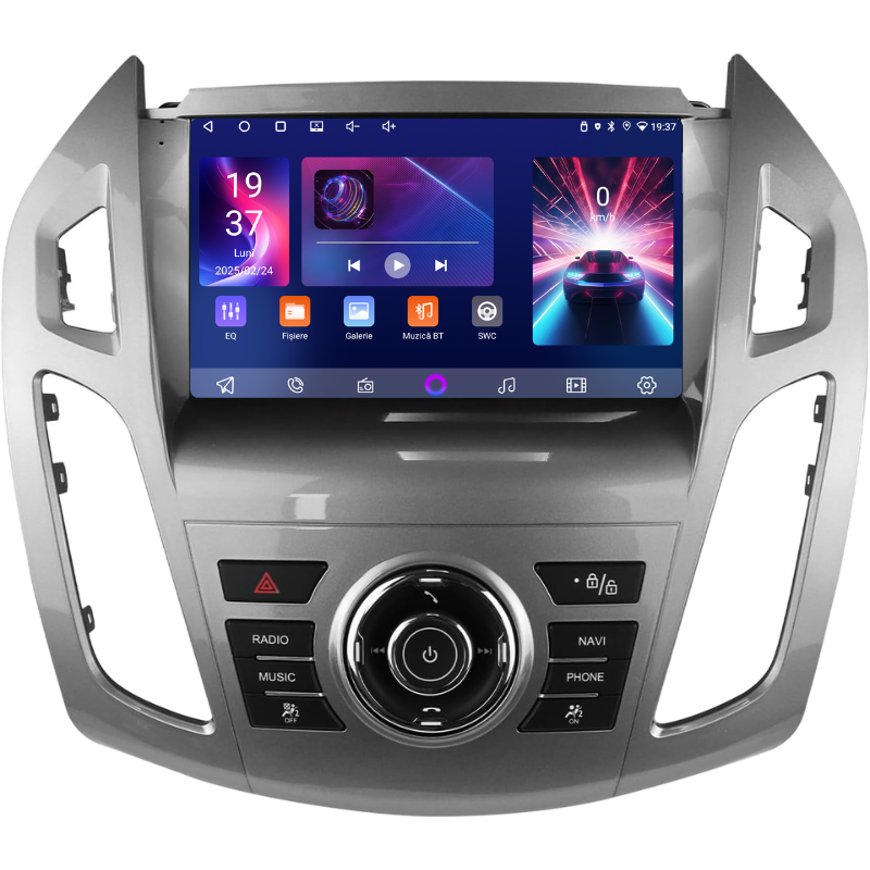 Navigatie Ford Transit Connect (2013-2018), Ecran 9 inch, Carplay / Android auto, Youtube, Waze