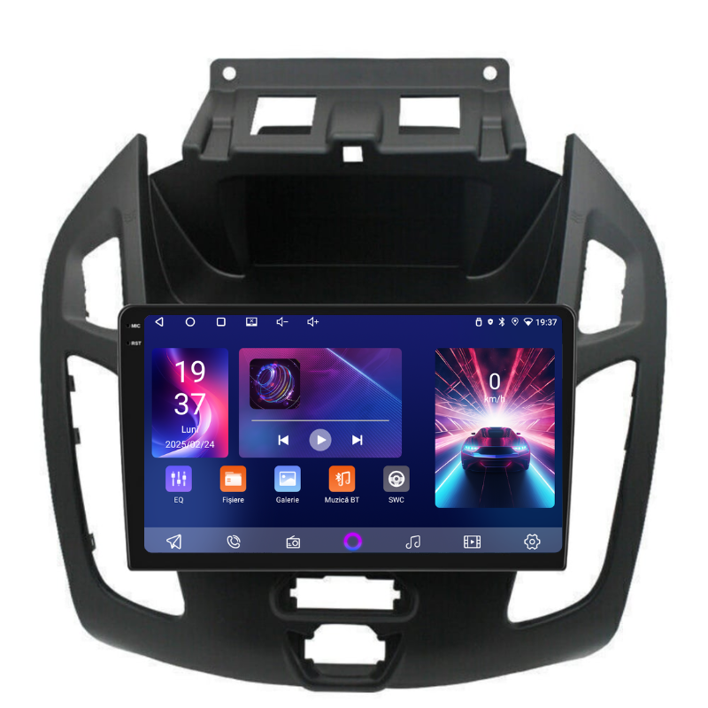Navigatie Ford Transit Connect (2013-2018), Ecran 9 inch, Carplay / Android auto, Youtube, Waze