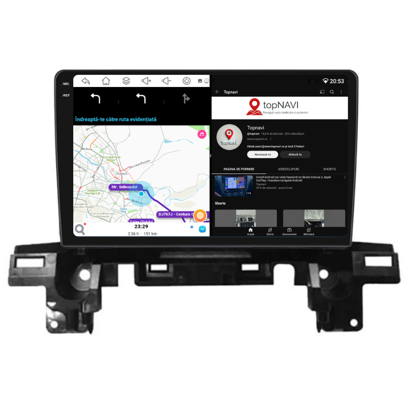Navigatie Mazda CX5 (2017+), Ecran 9 inch, Carplay / Android auto, Youtube, Waze