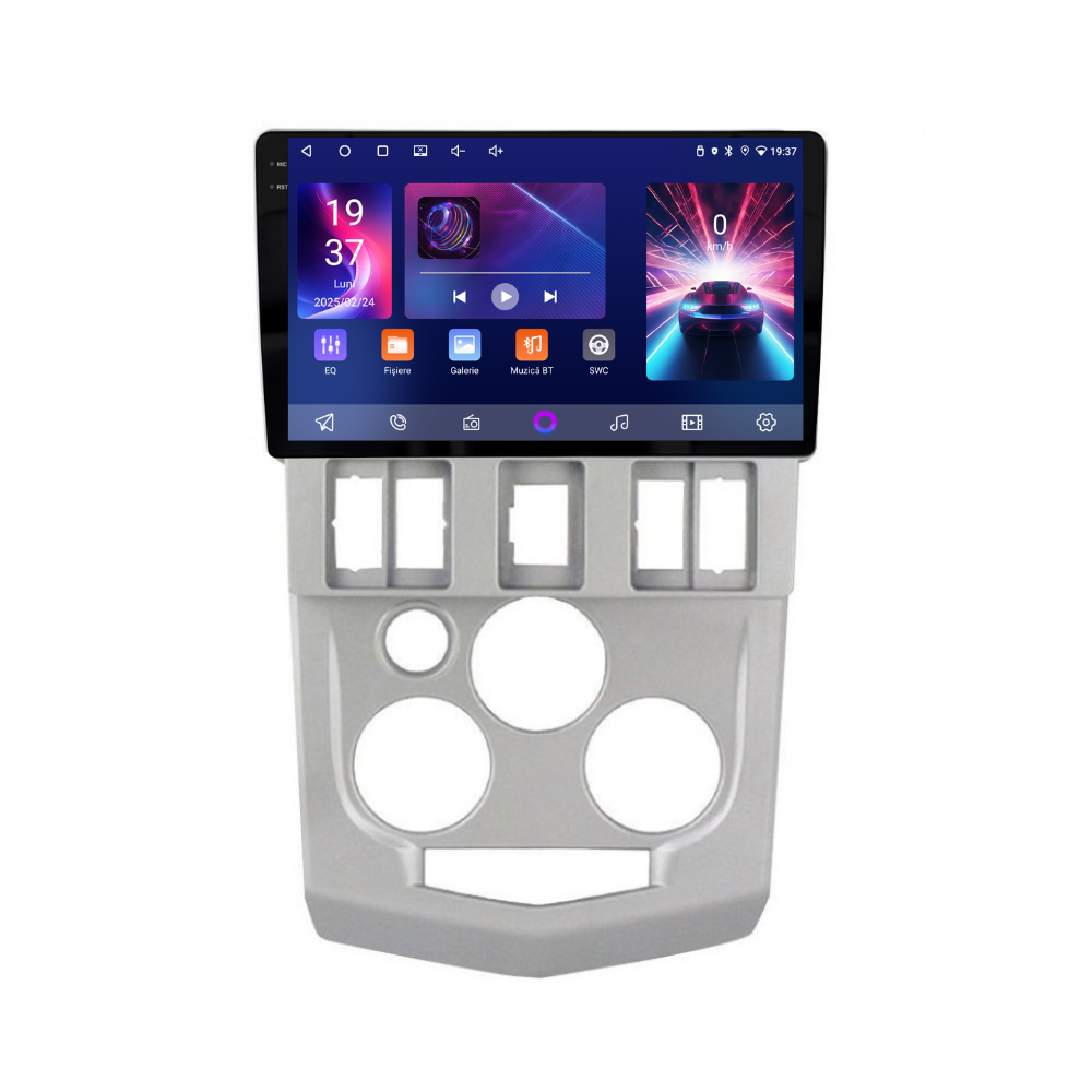 Navigatie Dacia Logan 1 (2004-2008), Android, Ecran 9", Carplay / Android auto
