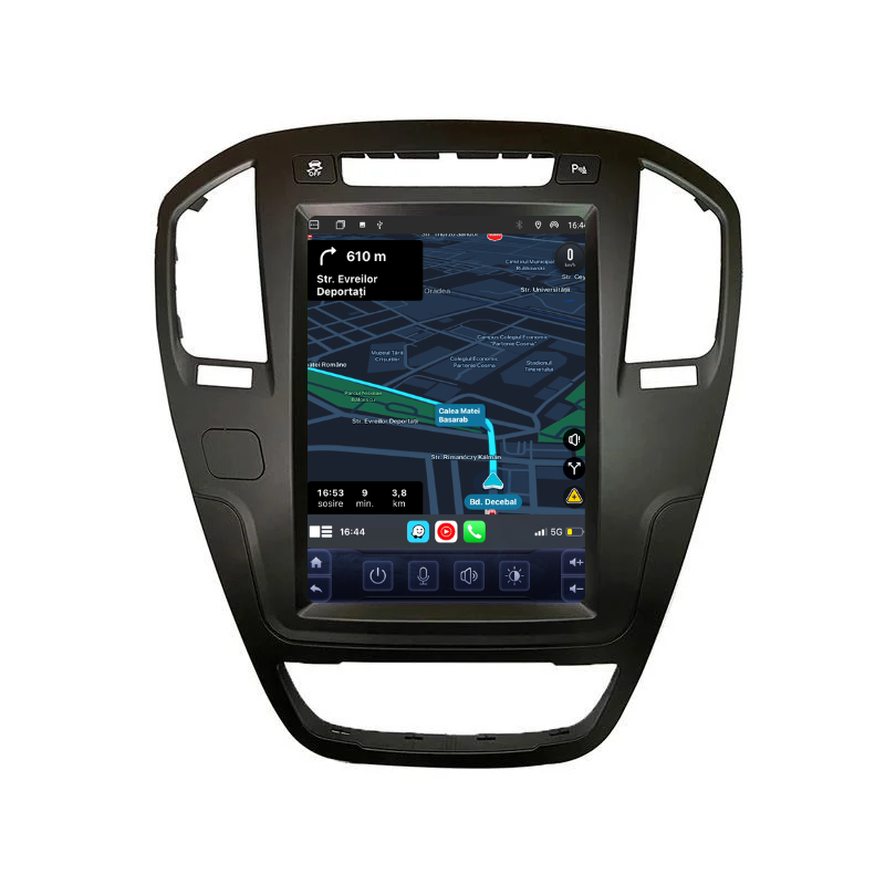 Navigatie Opel Insignia (2008-2013), Ecran tip tesla 9,7 inch, Carplay / Android auto, Youtube, Waze