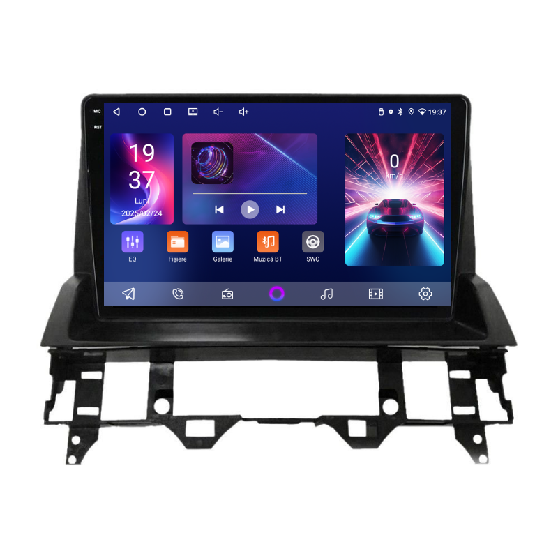 Navigatie Mazda 6 (2002-2008), Ecran 9 inch, Carplay / Android auto, Youtube, Waze