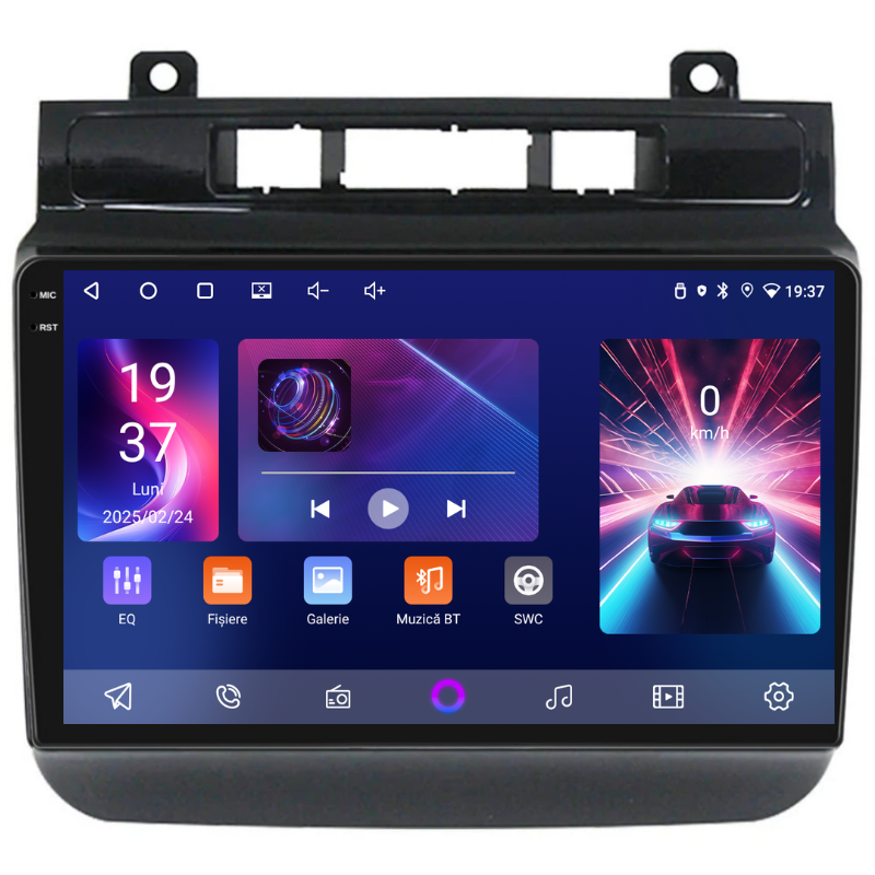 Navigatie Volkswagen Touareg 7p (2010-2018), Ecran 9 inch, Carplay / Android auto, Youtube, Waze
