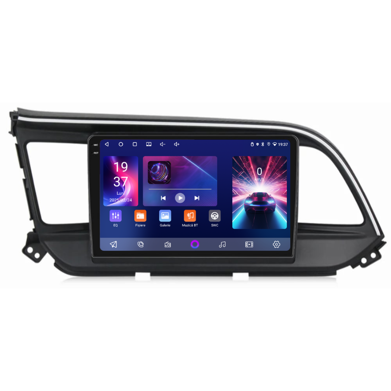 Navigatie Hyundai Elantra (2015-2020), Ecran 9 inch, Carplay / Android auto, Youtube, Waze
