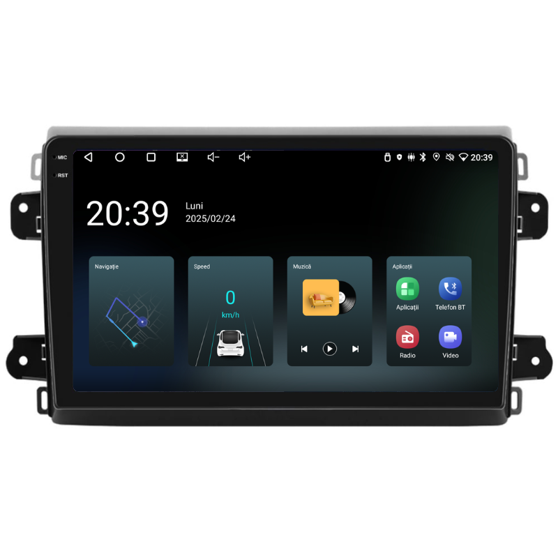 Navigatie Fiat Ducato (2022+), Ecran 9 inch, Carplay / Android auto, Youtube, Waze