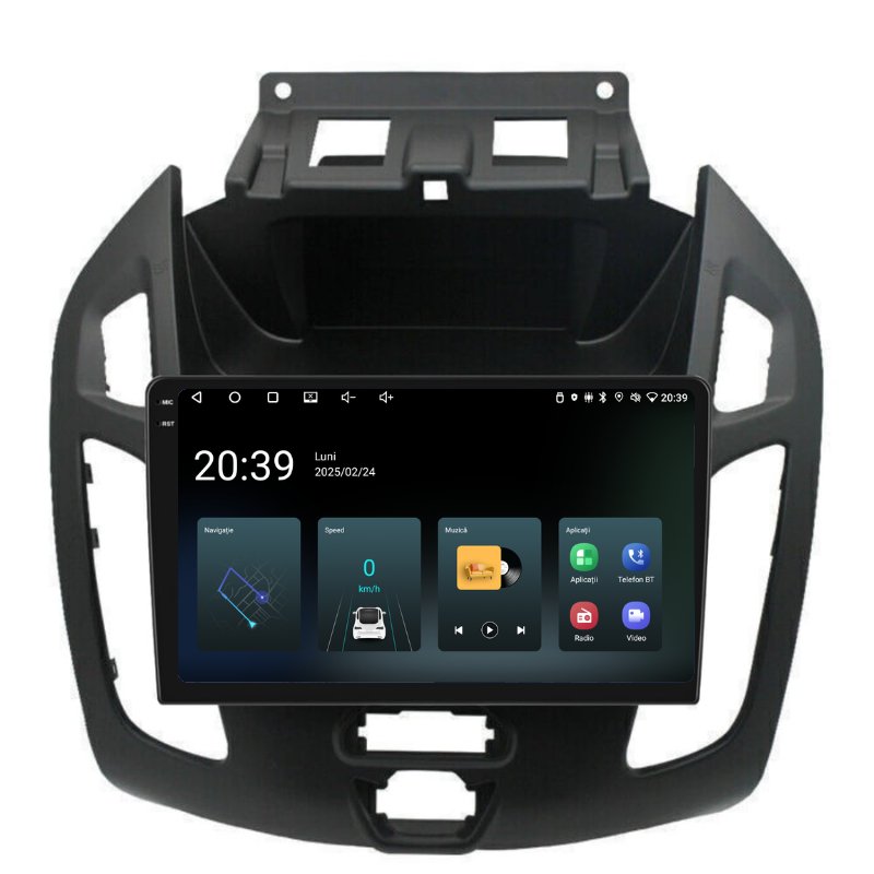 Navigatie Ford Transit Connect (2013-2018), Ecran 9 inch, Carplay / Android auto, Youtube, Waze
