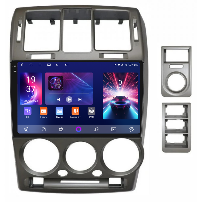 Navigatie Hyundai Getz (2002-2011), Ecran 9 inch, Carplay / Android auto, Youtube, Waze