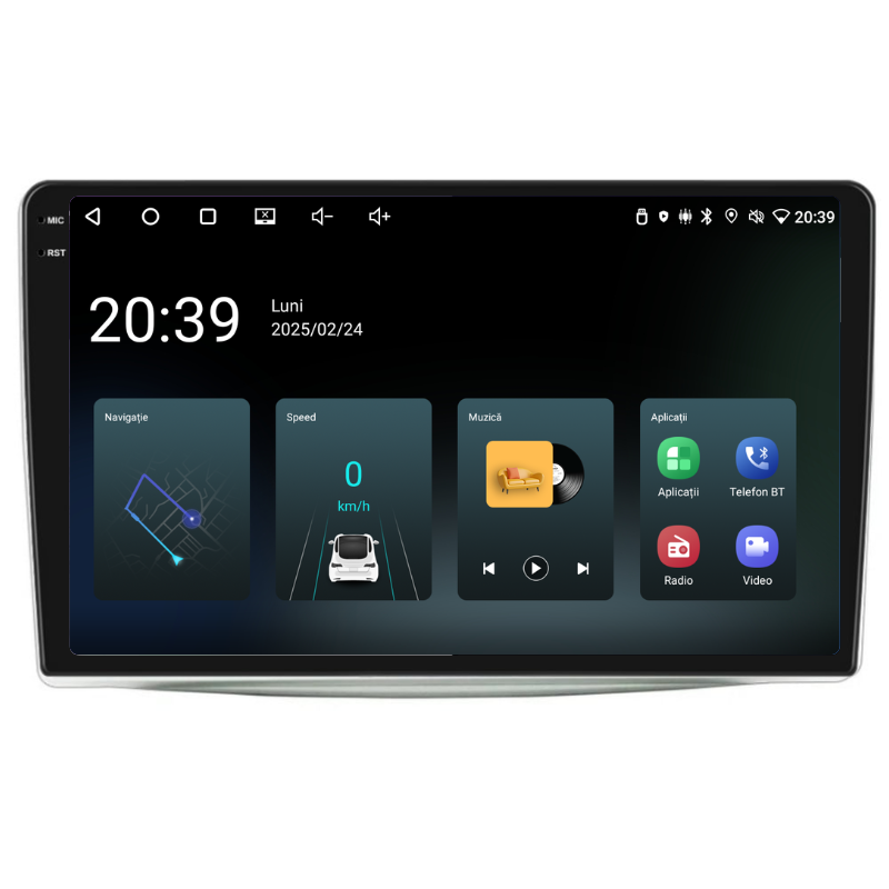 Navigatie Alfa Romeo Mito (2008-2018), Ecran 9 inch, Carplay / Android auto, Youtube, Waze