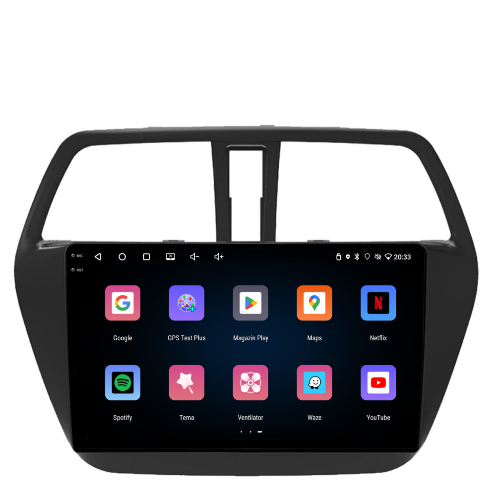 Navigatie Suzuki Sx4 Cross (2012-2017), Android, Ecran 9", Carplay / Android auto