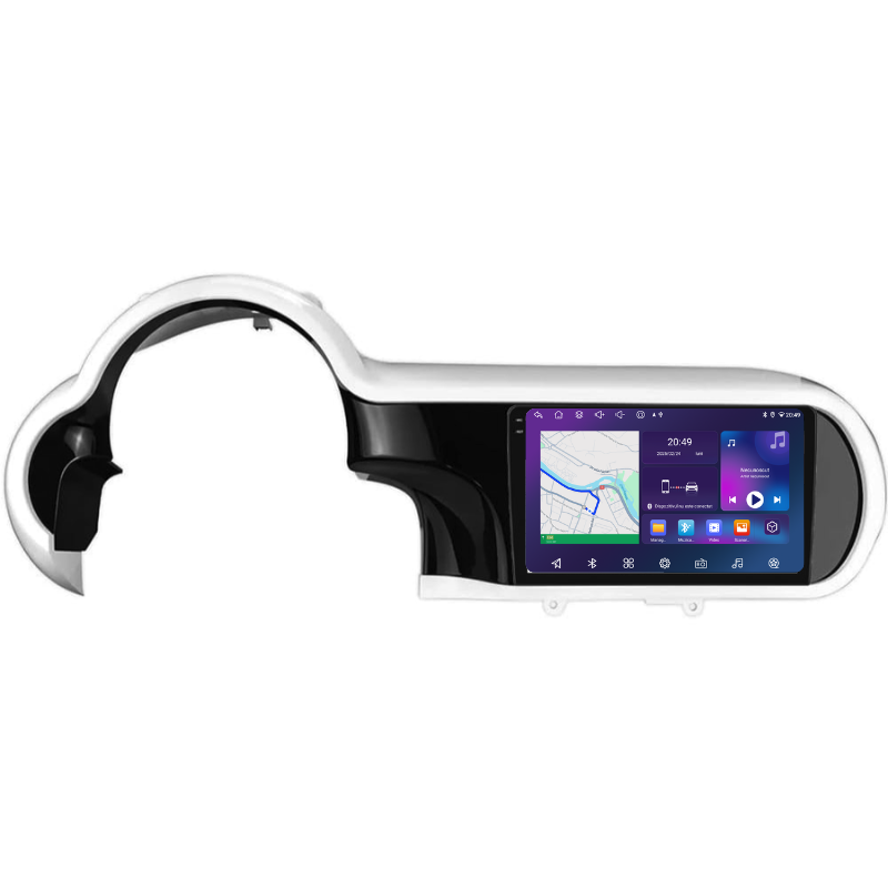 Navigatie Renault Twingo (2014-2024), Ecran 9 inch, Carplay / Android auto, Youtube, Waze