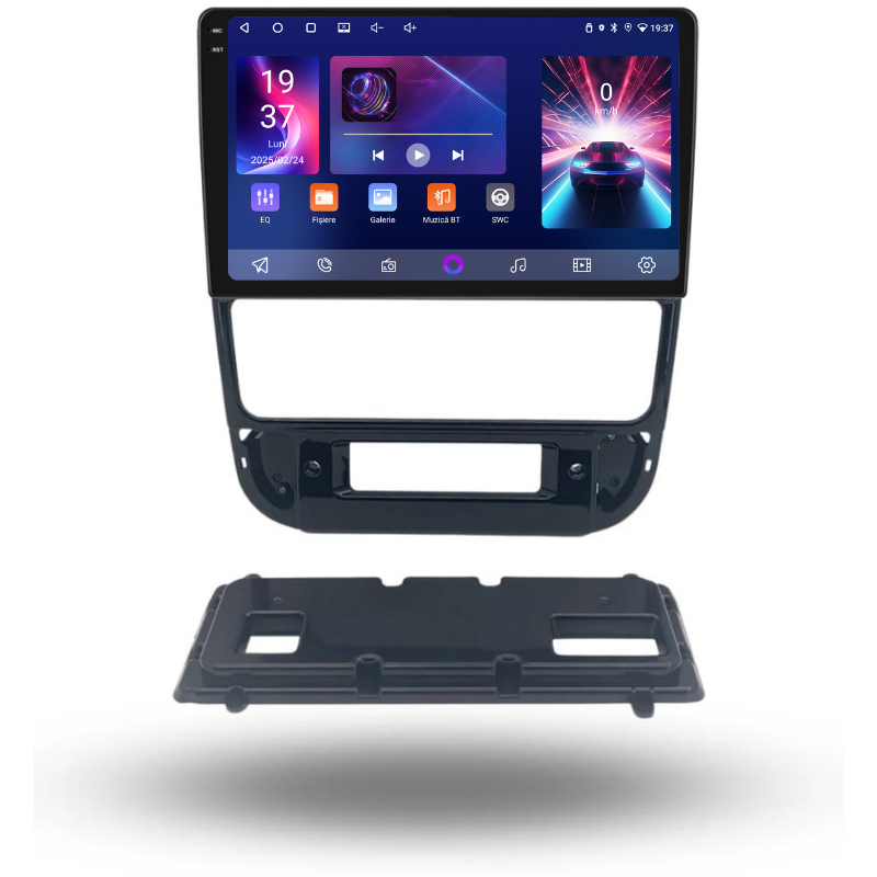 Navigatie Peugeot 406 (1999-2004), Ecran 9 inch, Carplay / Android auto, Youtube, Waze