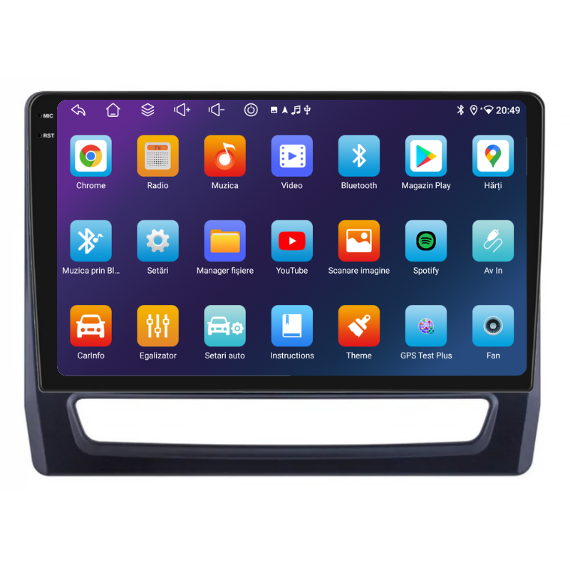 Navigatie Mitsubishi Asx (2019-2022), Ecran 10 inch, Carplay / Android auto, Youtube, Waze