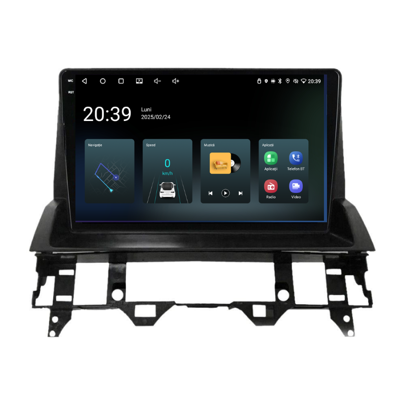 Navigatie Mazda 6 (2002-2008), Ecran 9 inch, Carplay / Android auto, Youtube, Waze