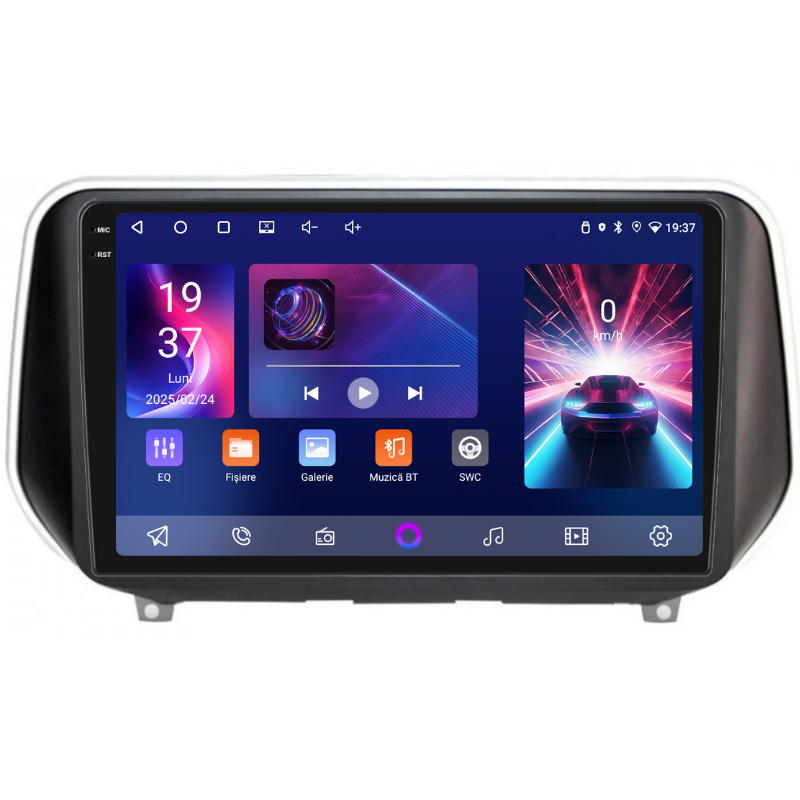 Navigatie Hyundai Santa Fe (2018+), Ecran 10 inch, Carplay / Android auto, Youtube, Waze