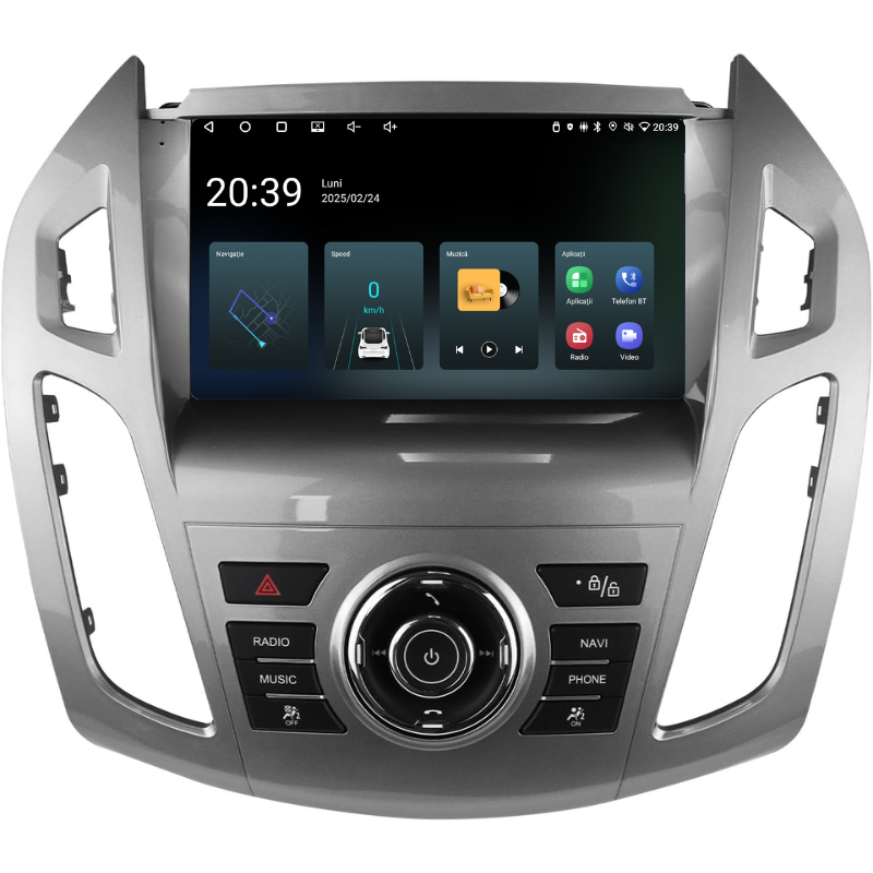 Navigatie Ford Transit Connect (2013-2018), Ecran 9 inch, Carplay / Android auto, Youtube, Waze