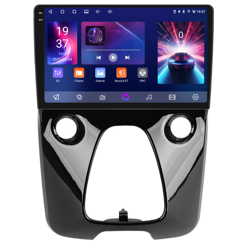 Navigatie Citroen C1 (2014-2022), Ecran 10 inch, Carplay / Android auto, Youtube, Waze