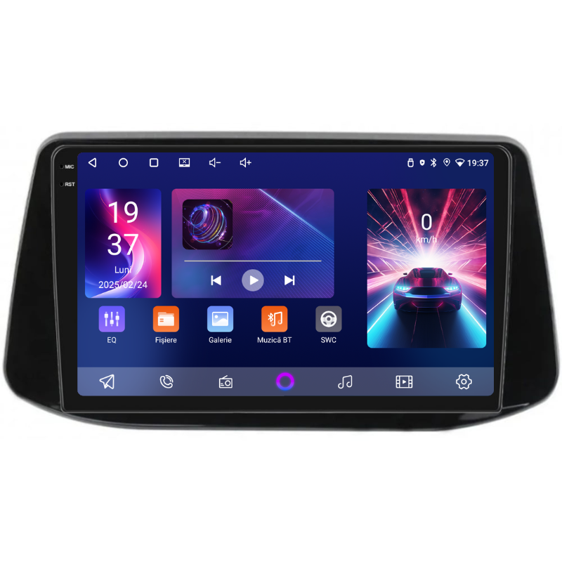 Navigatie Hyundai i30 (2017+), Ecran 9 inch, Carplay / Android auto, Youtube, Waze