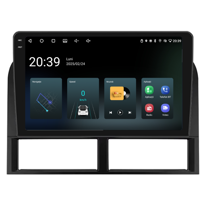 Navigatie Jeep Grand Cherokee (1998-2004), Ecran 9 inch, Carplay / Android auto, Youtube, Waze