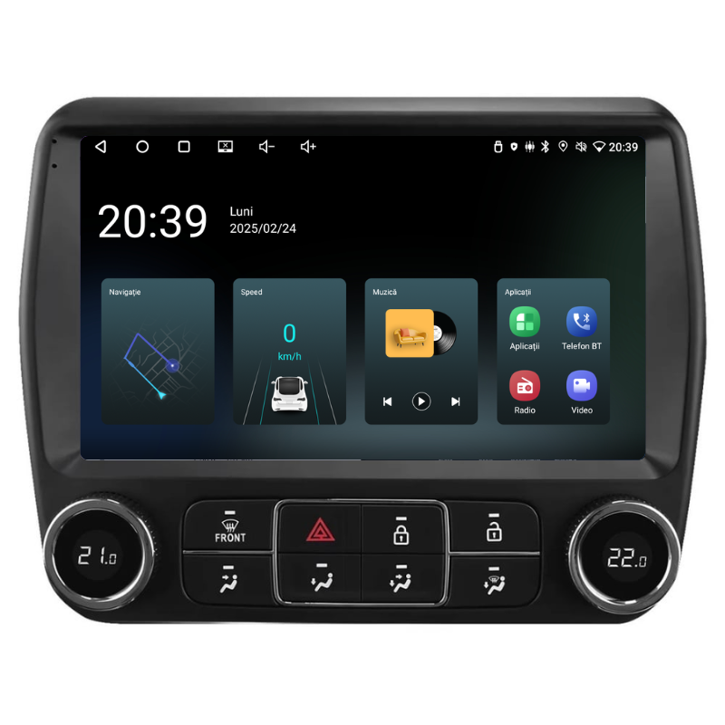 Navigatie Chevrolet Camaro (2010-2015), Ecran 9 inch, Carplay / Android auto, Youtube, Waze