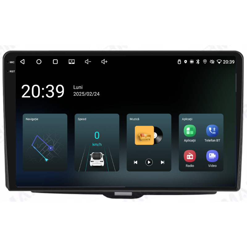 Navigatie Alfa Romeo Giulietta (2014-2020), Ecran 9 inch, Carplay / Android auto, Youtube, Waze