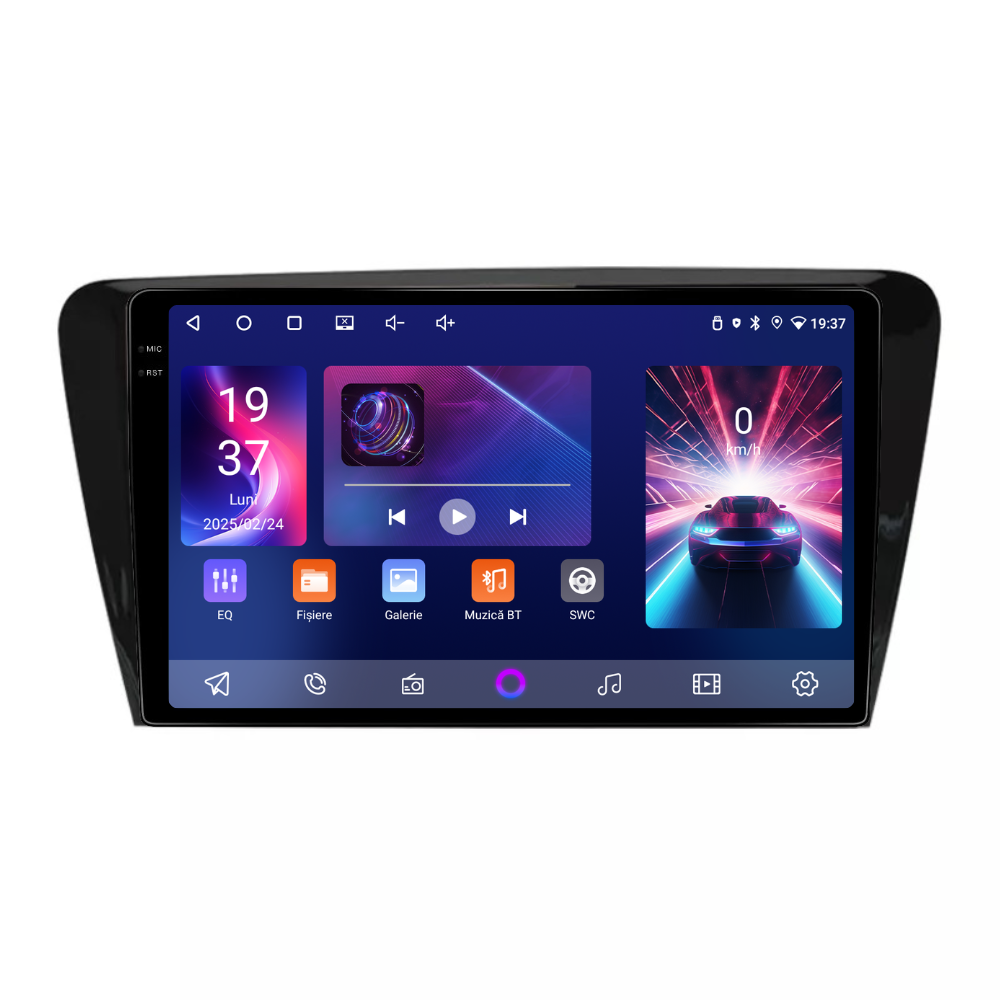 Navigatie Skoda Octavia 3 (2013-2018), Android, Ecran 10", Carplay / Android Auto