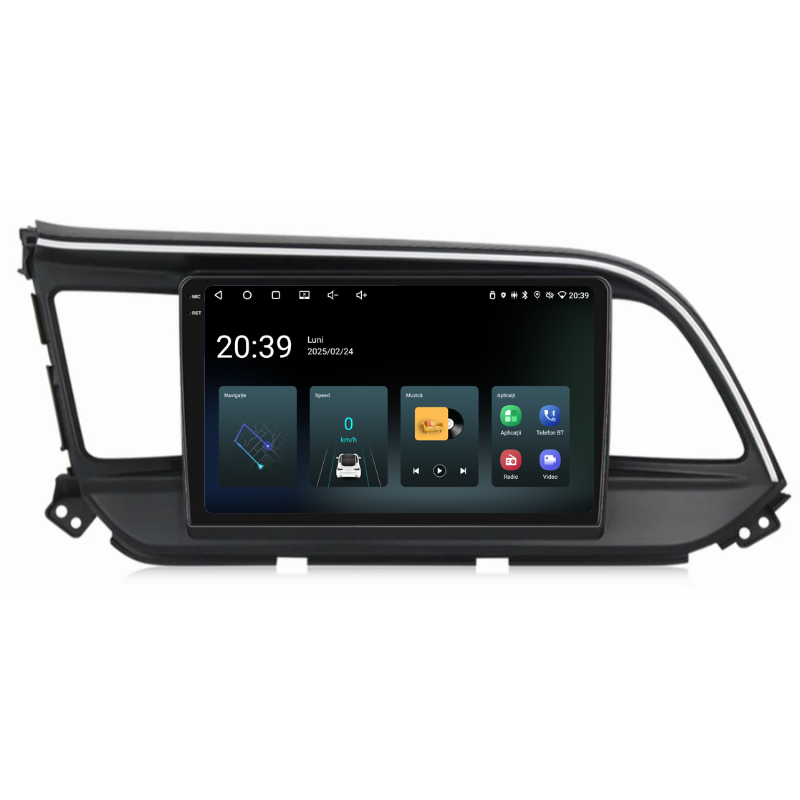 Navigatie Hyundai Elantra (2015-2020), Ecran 9 inch, Carplay / Android auto, Youtube, Waze