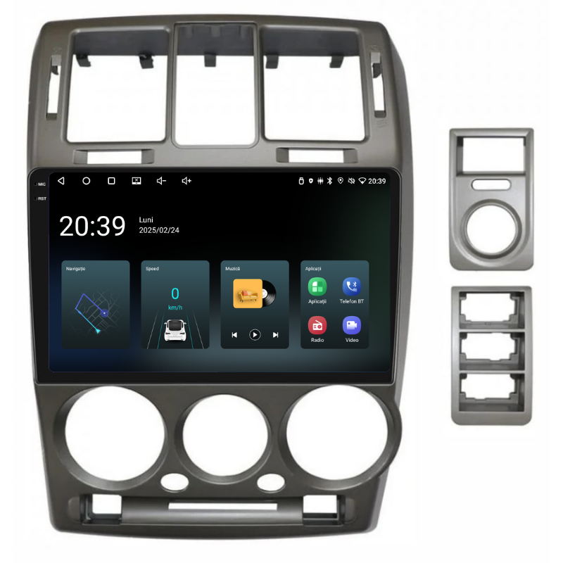 Navigatie Hyundai Getz (2002-2011), Ecran 9 inch, Carplay / Android auto, Youtube, Waze