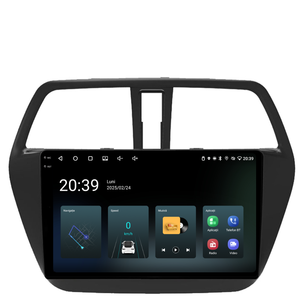 Navigatie Suzuki Sx4 Cross (2012-2017), Android, Ecran 9", Carplay / Android auto