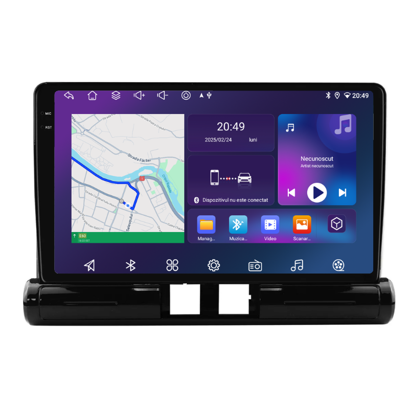 Navigatie Citroen C3 / C3 Aircross (2016-2024), Ecran 9 inch, Carplay / Android auto, Youtube, Waze