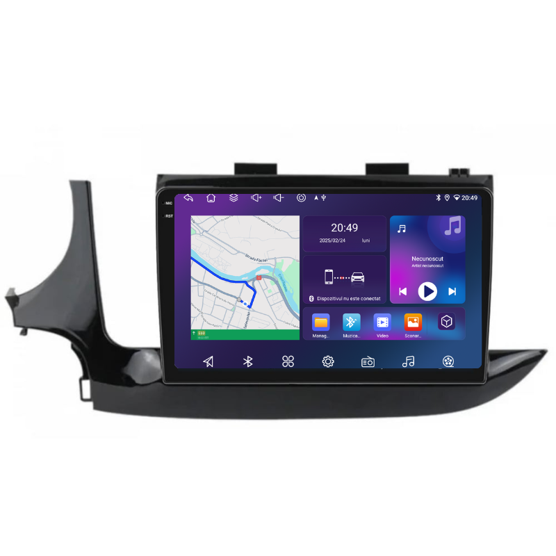 Navigatie Opel Mokka (2016-2020), Ecran 9 inch, Carplay / Android auto, Youtube, Waze