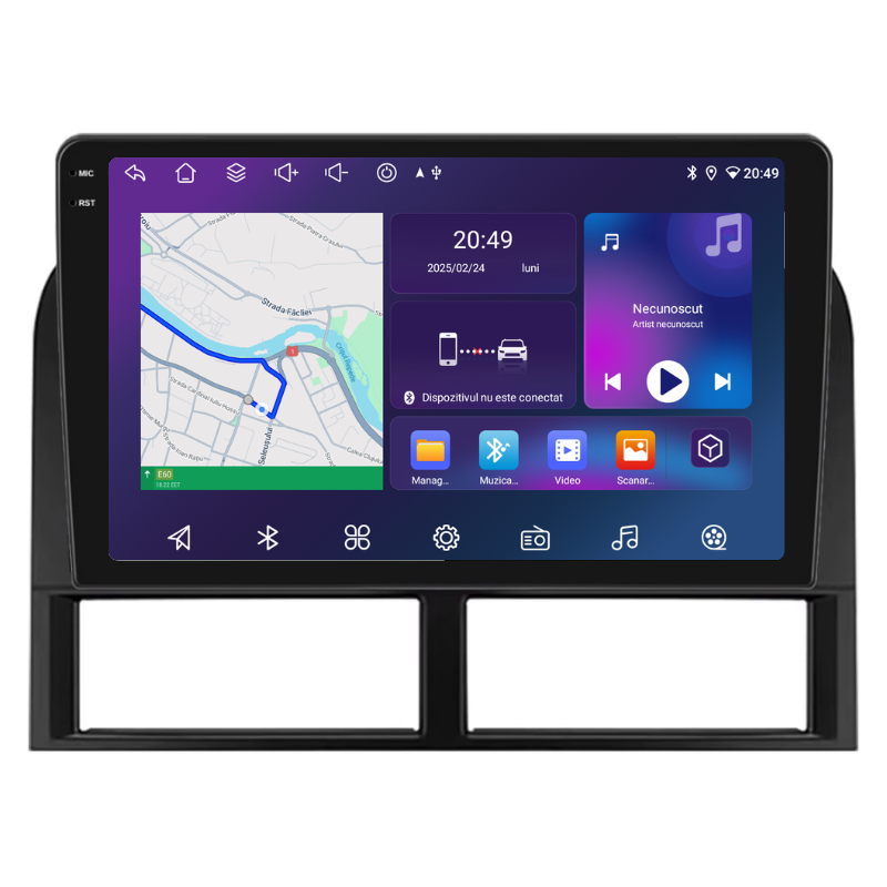 Navigatie Jeep Grand Cherokee (1998-2004), Ecran 9 inch, Carplay / Android auto, Youtube, Waze