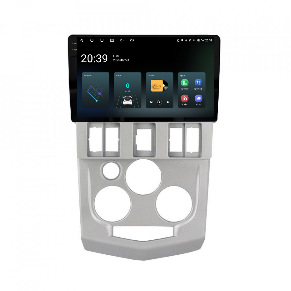 Navigatie Dacia Logan 1 (2004-2008), Android, Ecran 9", Carplay / Android auto