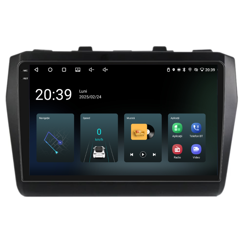 Navigatie Suzuki Swift (2017+), Ecran 9 inch, Carplay / Android auto, Youtube, Waze
