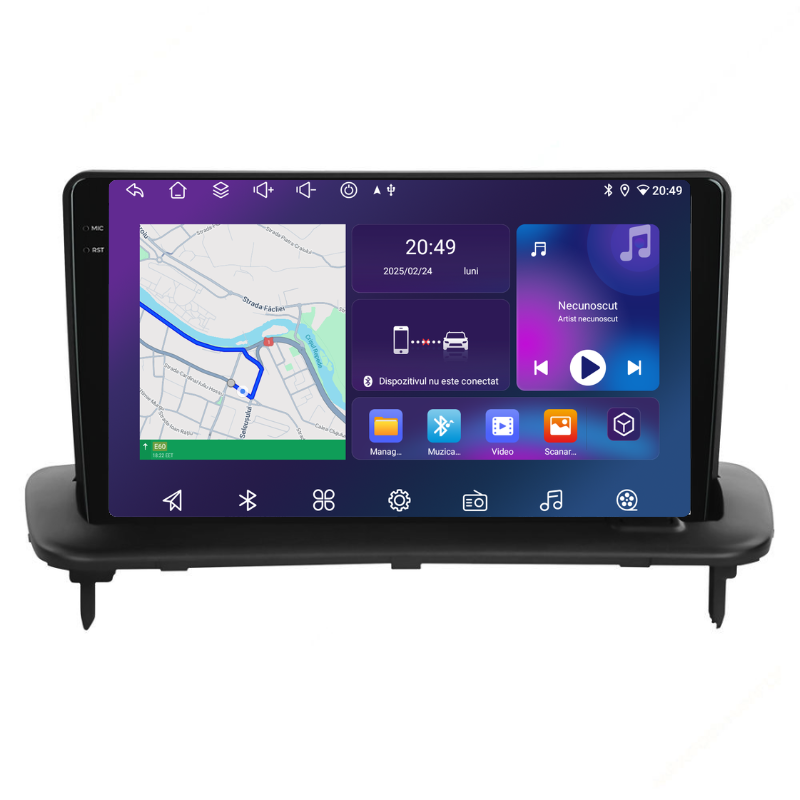 Navigatie Volvo C30 (2004-2012), Ecran 9 inch, Carplay / Android auto, Youtube, Waze